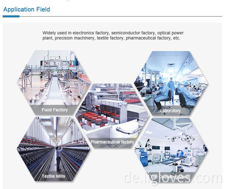 Fabrik Großhandel PVC PE -Pulver frei für Lebensmittel klare transparente Haushaltsreinigung Plastik -Vinylhandschuhe